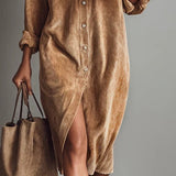 Lurdes | Moderne jurk met relaxte pasvorm