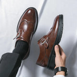 Fedde™ klassieke boots voor heren met gespdetail