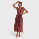 Eduarda - Elegante Midi Jurk