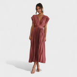 Eduarda - Elegante Midi Jurk