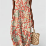 Beta - Jurk met Bloemenprint
