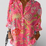 Floriana - Elegante en Ademende Blouse