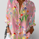 Fiona - Elegante en Ademende Blouse