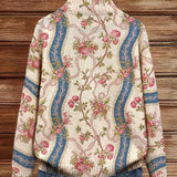 Eulalia | Vest met Lint, Klimroos