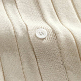 Elegant Gebreid Shirt met Korte Mouw