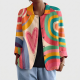 Nynke | Vrolijke open blouse