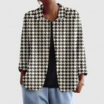 Rina | Tijdloze geruite blazer