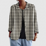 Rina | Tijdloze geruite blazer