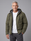 Isak | Warme vintage jas met fleecevoering en capuchon