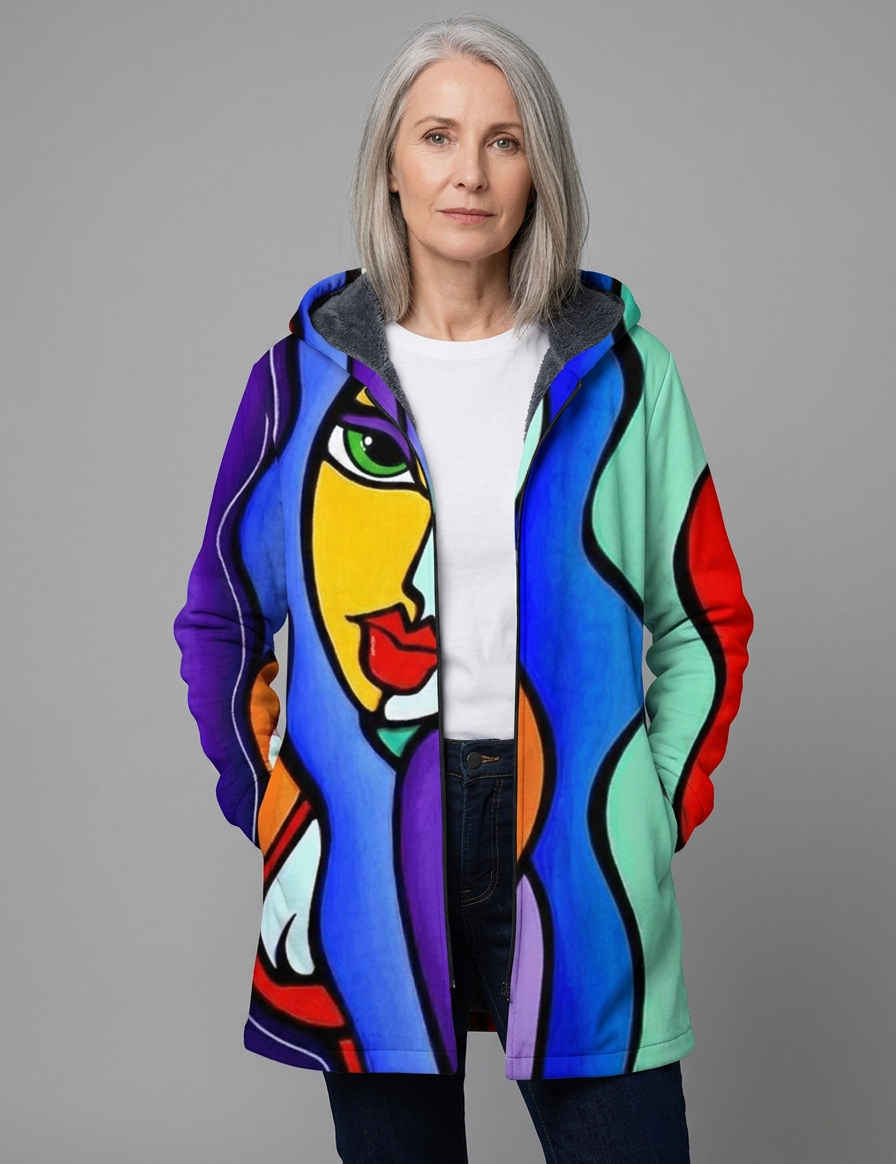 Riley | Jas met Kleurrijke Kunst