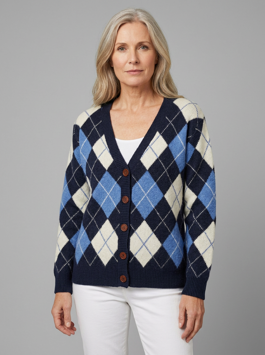 Mireille - Gebreid Vest met Capuchon