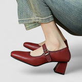 Sophia – Orthopedische Mary Jane Schoenen