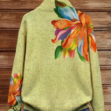 Sidonie | Levendige Tropische Lelie Bloemenprint