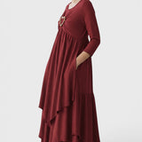 Isabel - Elegante lange jurk