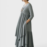 Isabel - Elegante lange jurk