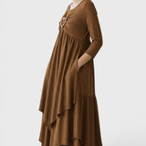Isabel - Elegante lange jurk